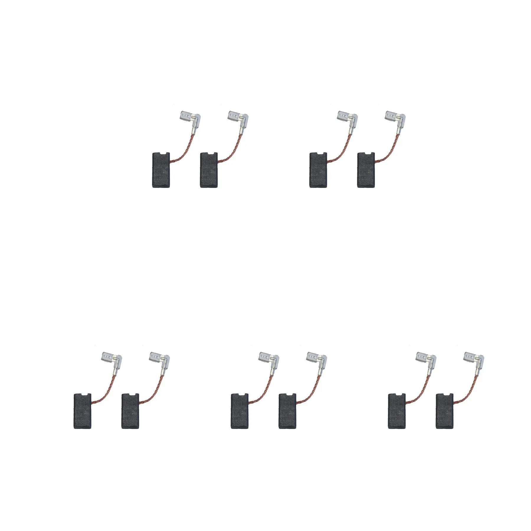 CarbonBr 5セット (10個) メタボ 113 ミニグラインダー用 カーボンブラシ (6.3x8x16mm)