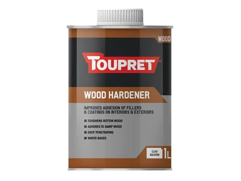 Toupret Endurecedor de Madera Base Agua, 1 Litro