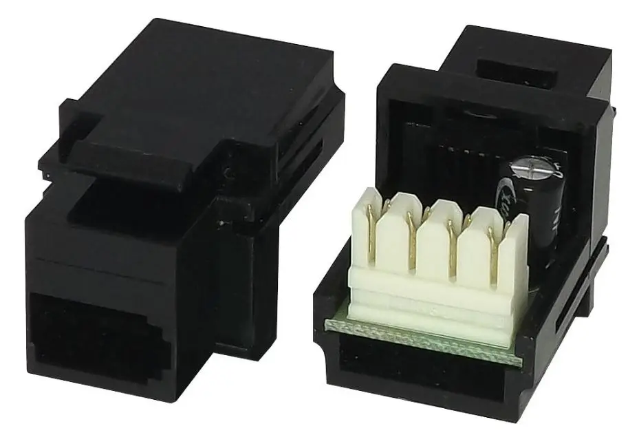 TUK PSTN Master UK Telephone Keystone Socket for Faceplates & Panels