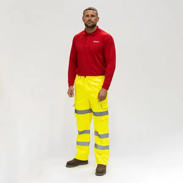 Timco Seluar Eksekutif Hi-Visibiliti Kuning (Saiz L - 1 Unit)