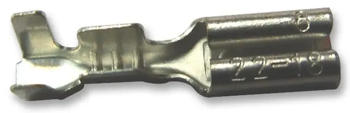 MULTICOMP PRO מגבר תקע נקבה 18-22 AWG, פליז, 100 חבילה