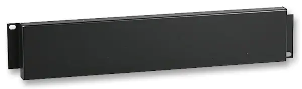 Panneau de sécurité pour rack 19” PENN ELCOM - 2U, acier noir