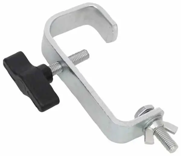 PULSE 50mm Zinc Hook Clamp for Stage Lighting