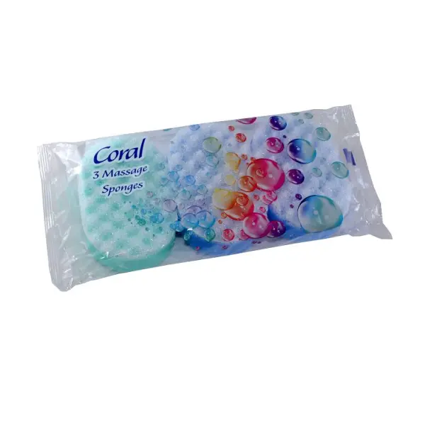 Coral Massage Sponge 3-Pack
