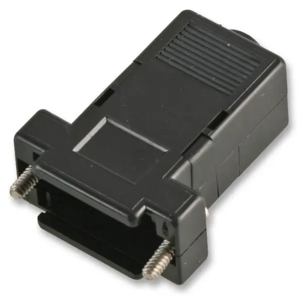 Capot D-Sub PRO POWER 9 broches, clipable, noir