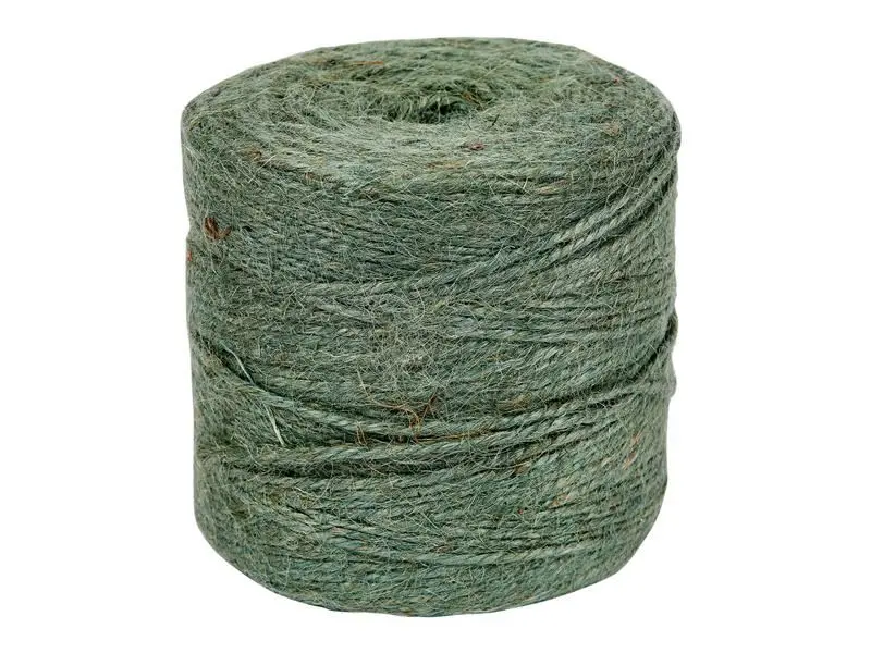 Gardman Corde en jute vert 500g, 3 fils, biodégradable