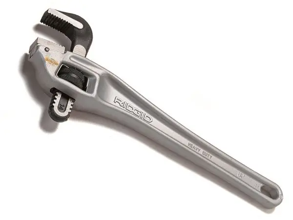 RIDGID アルミニウムオフセットパイプレンチ 450mm(18インチ)