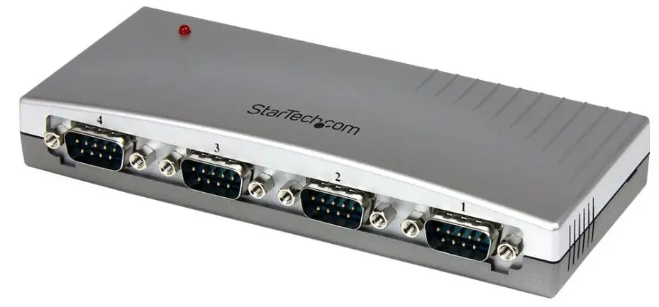 Adaptateur USB vers RS232 à 4 ports STARTECH