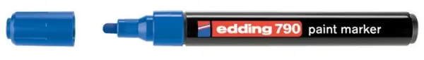 EDDING מרקר צבע עם חוד בינוני - כחול