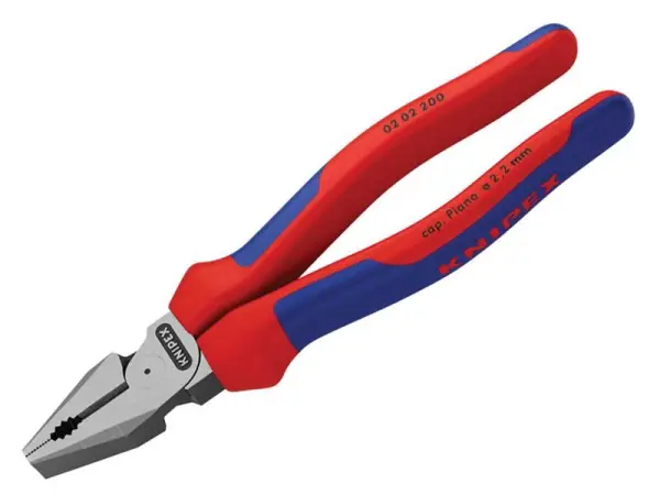 Knipex High Leverage Combination Pliers with Soft Grip, 200mm