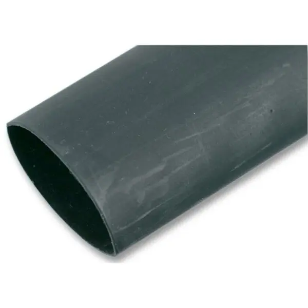 PRO POWER 70mm Adhesive Lined Heat Shrink Tubing 3:1 Heavy Wall Black 1.22m