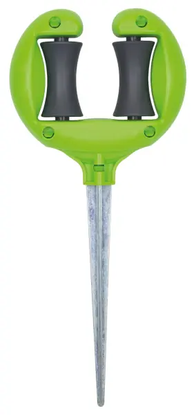 Garden Hose Pipe Guide with Metal Ground Spike