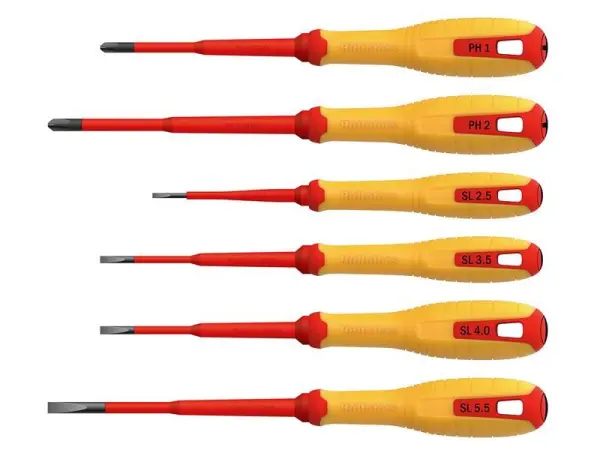 Hultafors - VDE 菲利士及一字螺絲批套裝 6件