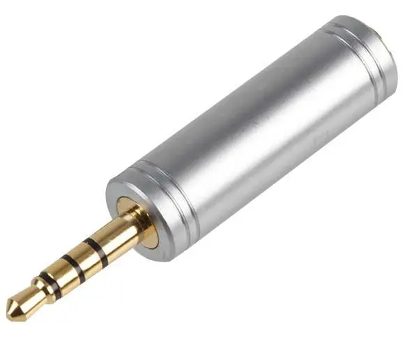 PRO SIGNAL - 3,5mm Stereo-Jack-Stecker auf 3,5mm 4-polig Adapter