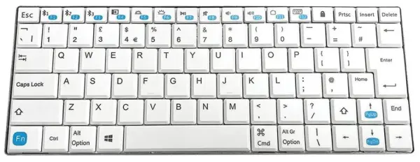 ACCURATUS Maximus Mini Clavier Bluetooth sans Fil, Blanc
