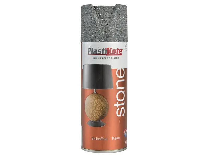 PlastiKote Stone Touch Spray Paint, Manhattan Mist, 400ml
