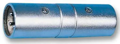 Adaptateur XLR mâle à mâle Pro Signal, 3 broches