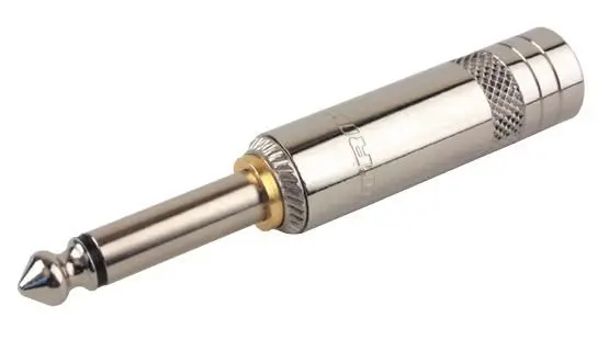 Connecteur Jack mono REAN Silent, 6,35mm