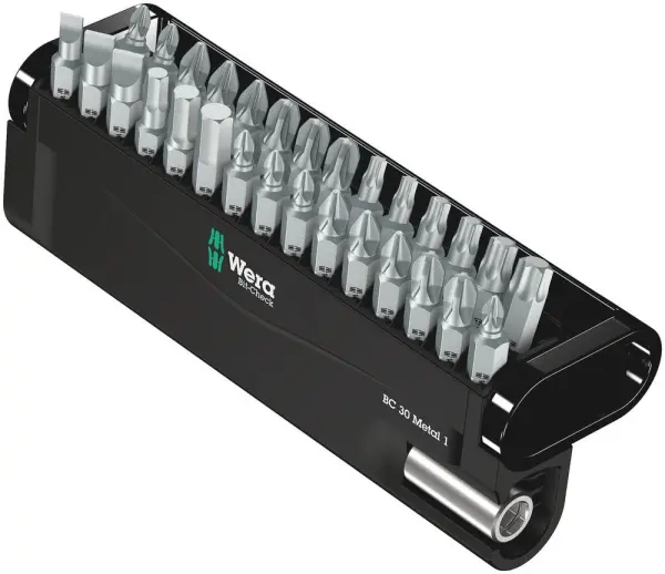 Wera Bit-Check 30 Metal 1 - 30-Piece Screwdriver Bit Set