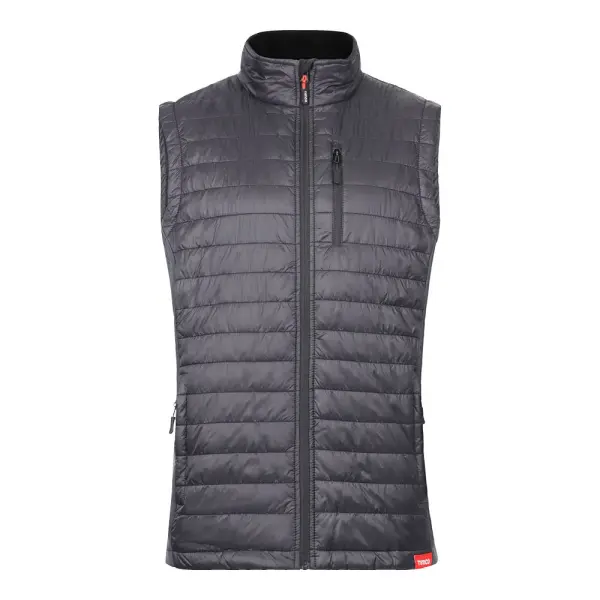 Timco Chaquetón Acolchado, Gris/Negro, Talla XL