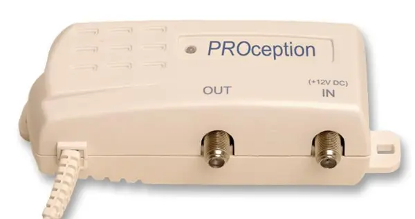 PROCEPTION Mastkopversterker Voeding 12V 100mA