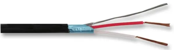 PRO POWER Microphone Cable, PVC, 3mm, OFC, 100m Reel