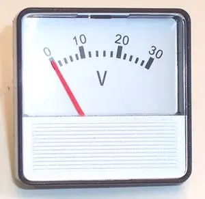 MULTICOMP PRO Analogue Panel Meter, 0-30V DC, Moving Iron