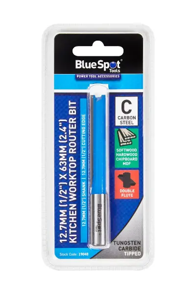 Blue Spot Tools 厨房台面修边刀 12.7x63mm 钨钢铣刀