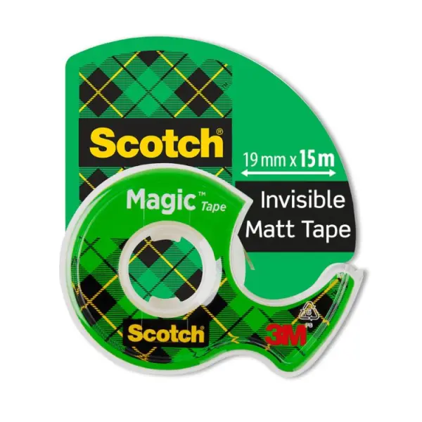 Scotch Pita Ajaib Tak Kelihatan, 19mm x 15m