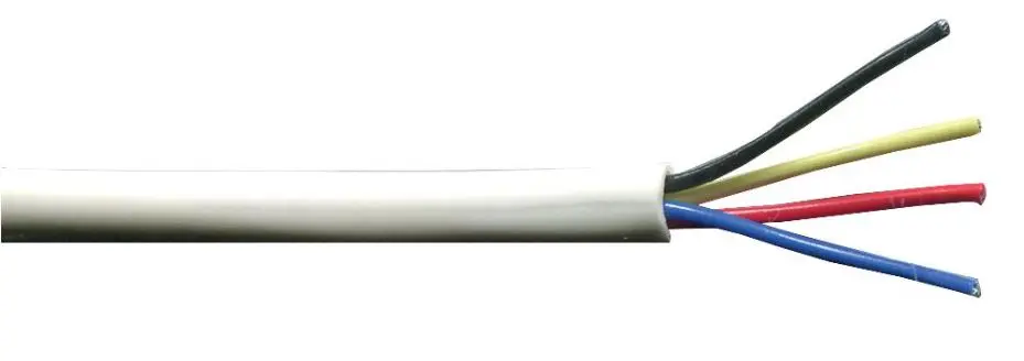 PRO POWER 4코어 알람 케이블, 0.22mm², 화이트, 100m