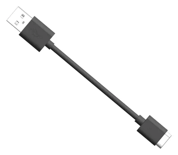 Multicomp Pro Magnetic 3 Pole Plug to USB-A Cable, 1m