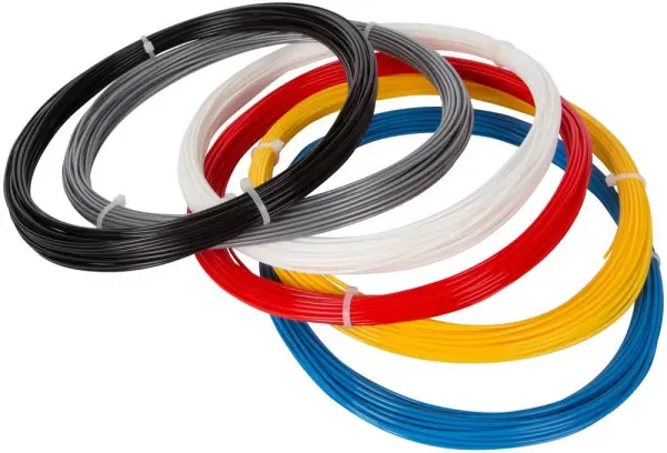 Velleman ABS Filament Six Pack, 1.75mm, 3m Assorted Colours, 426g