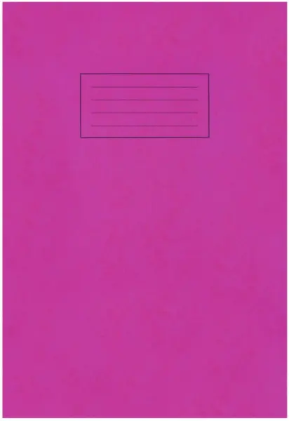 Silvine Červený linkovaný sešit A4, 80 stran