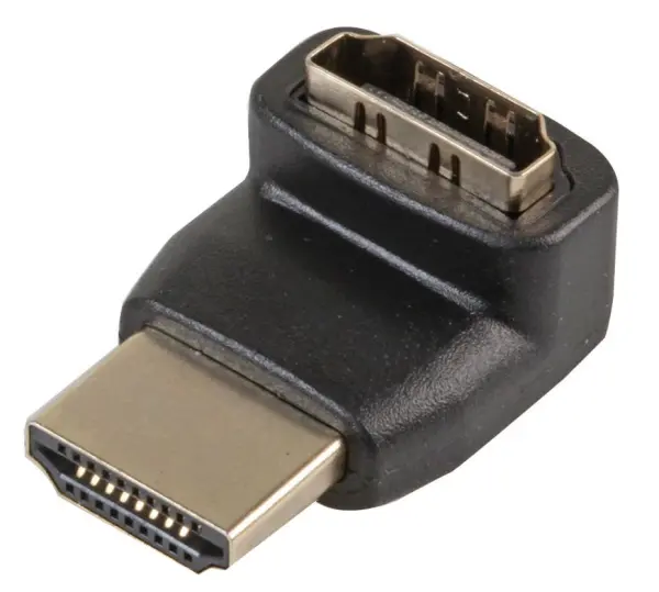 PRO SIGNAL Προσαρμογέας HDMI Plug σε Socket, 90/270 Μοίρες