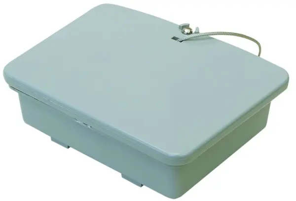 KAUDEN 66B Bovenloop Telecom-behuizing, ABS, 125x90x42mm