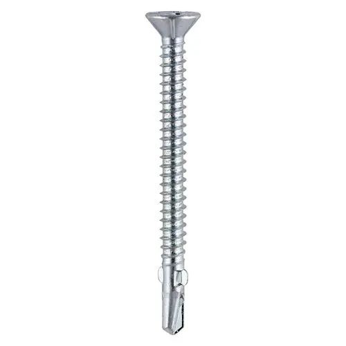 Timco Wing-Tip Self-Drilling Screws, Countersunk, Zinc, 4.8x38mm (Pack of 260)