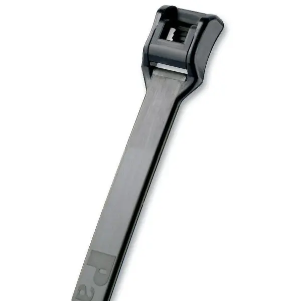 PANDUIT Belt-Ty Nylon Low Profile UV Resistant Cable Ties Black 8.9mm Width - 257mm