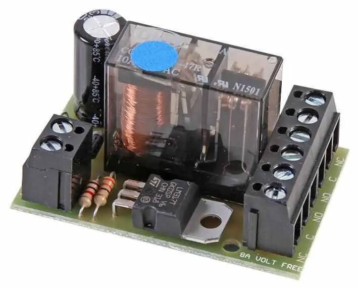 RARAION Relé AC/DC 6V a 28V con Terminales de Tornillo