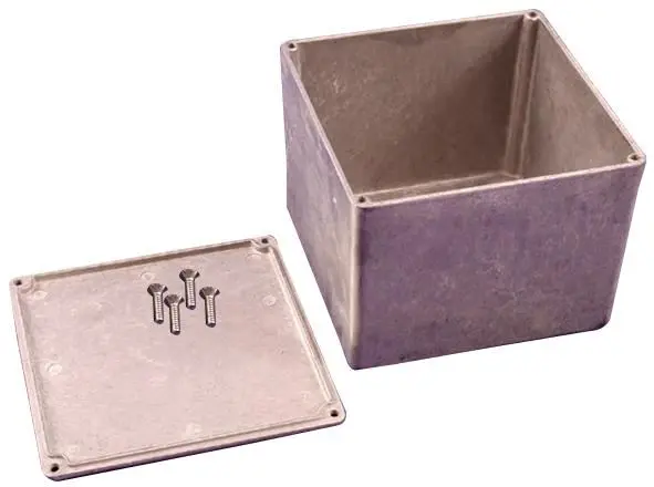 Hammond Boîtier IP54 en aluminium moulé 120x120x90mm