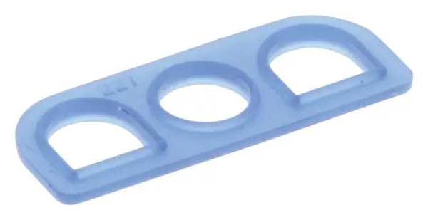 AMP TE Connectivity 3-weg interface afdichting, Siliconen Rubber