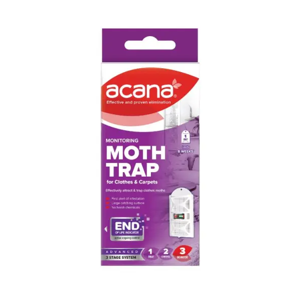 Acana Moth Monitoring Trap with Visual Indicator