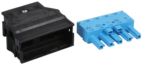 WAGO WINSTA MIDI Socket 5 Way Blue