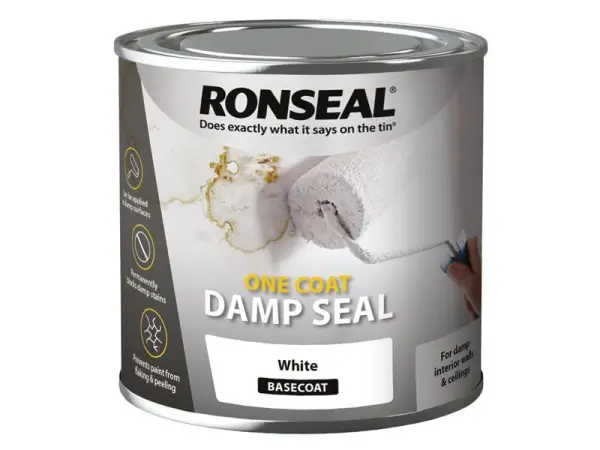 Ronseal Einmal Dampfsperre Weiß 250ml