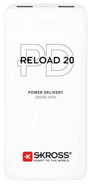 SKROSS RELOAD 20 Qi PD Power Bank 20000mAh