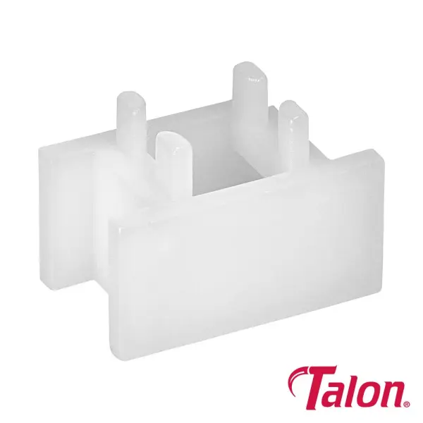 Talon Insteekbare Scharnierende clip afstandhouder, 15mm, Polypropyleen - 100st