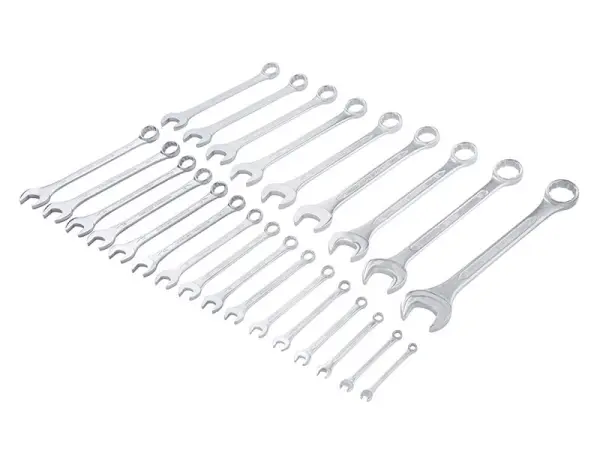 BlueSpot Tools 25-Piece Combination Spanner Set, Chrome Vanadium
