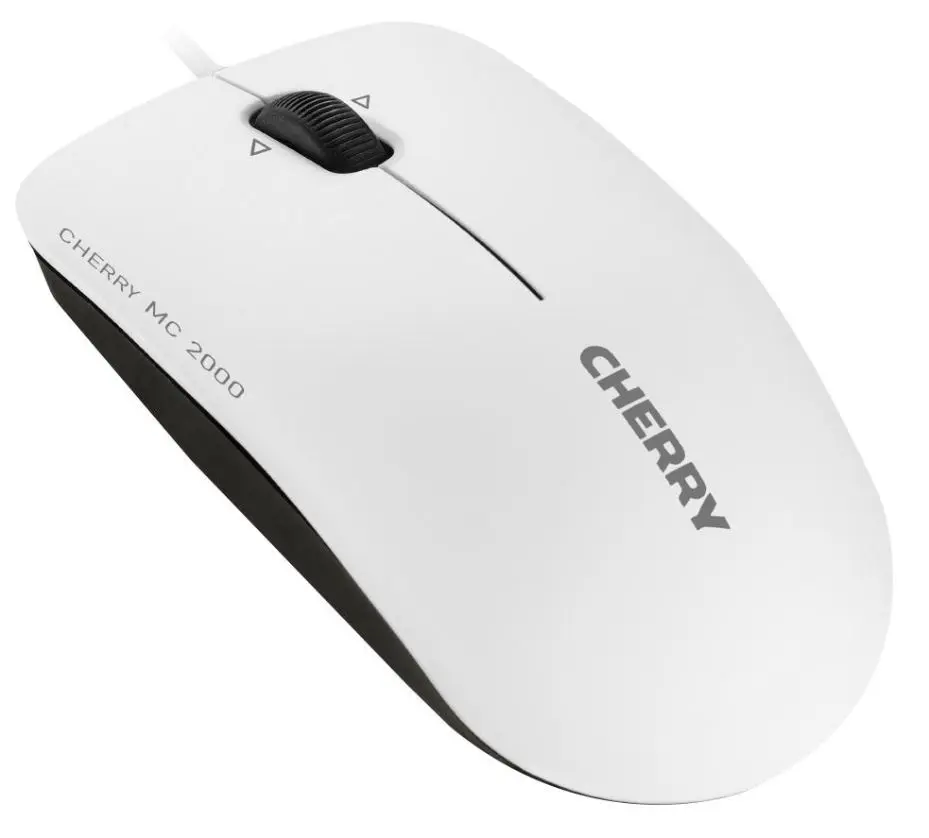 CHERRY Souris filaire MC 2000 avec molette inclinable, Gris