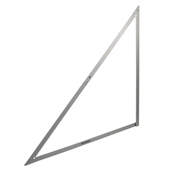 Silverline Folding Frame Square, Aluminium, 1200mm