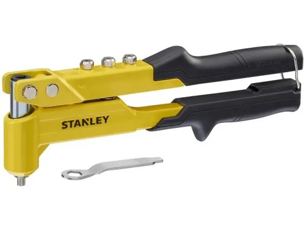 Riveteuse à tête fixe STANLEY MR100 avec 4 embouts