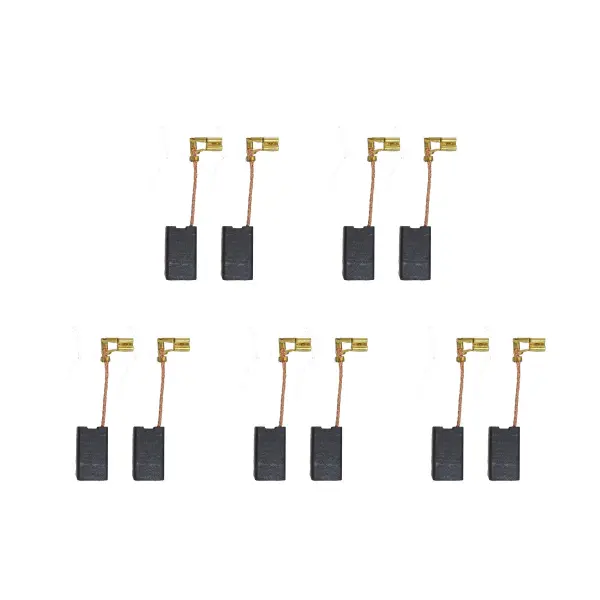 CarbonBr Bosch A24ハンマードリル用カーボンブラシ 5セット (6.3 x 12.5 x 22mm)